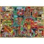 Puzzle Alfabet Colin Thompson, 1000 Piese Ravensburger - 1